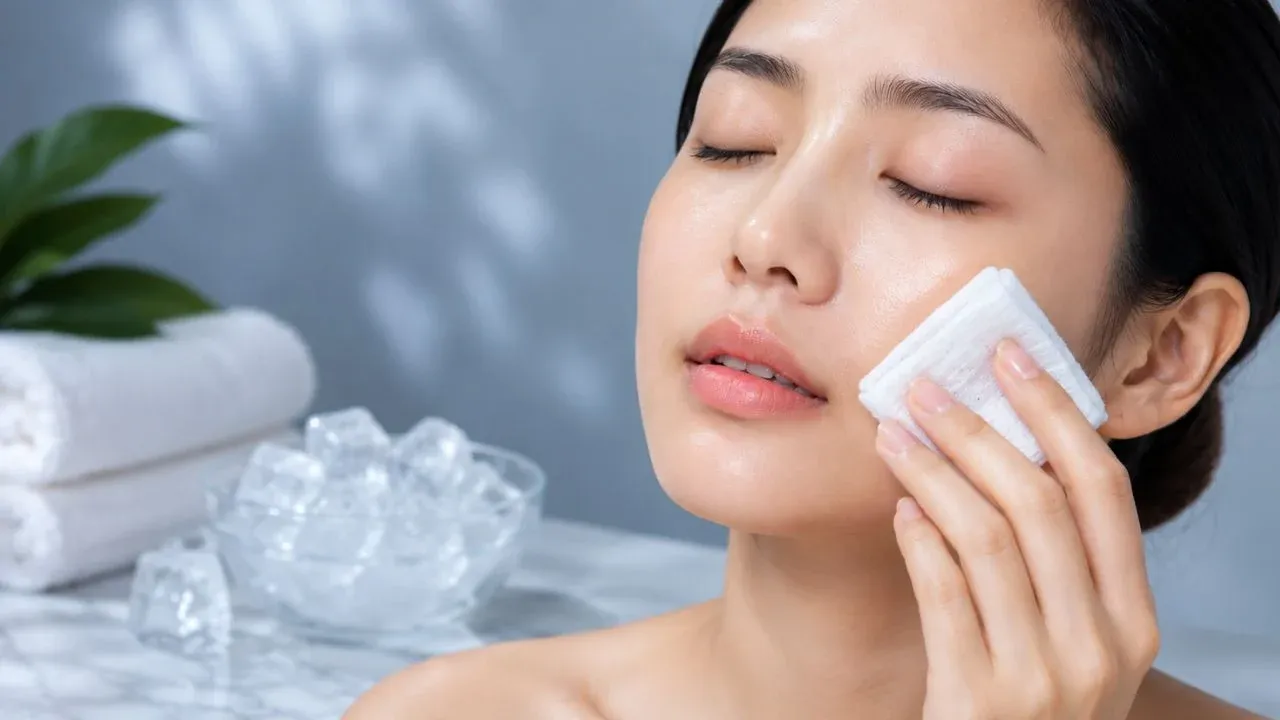 Chườm đá lên mặt mỗi ngày: Thói quen làm đẹp hay sai lầm khiến da xuống cấp?