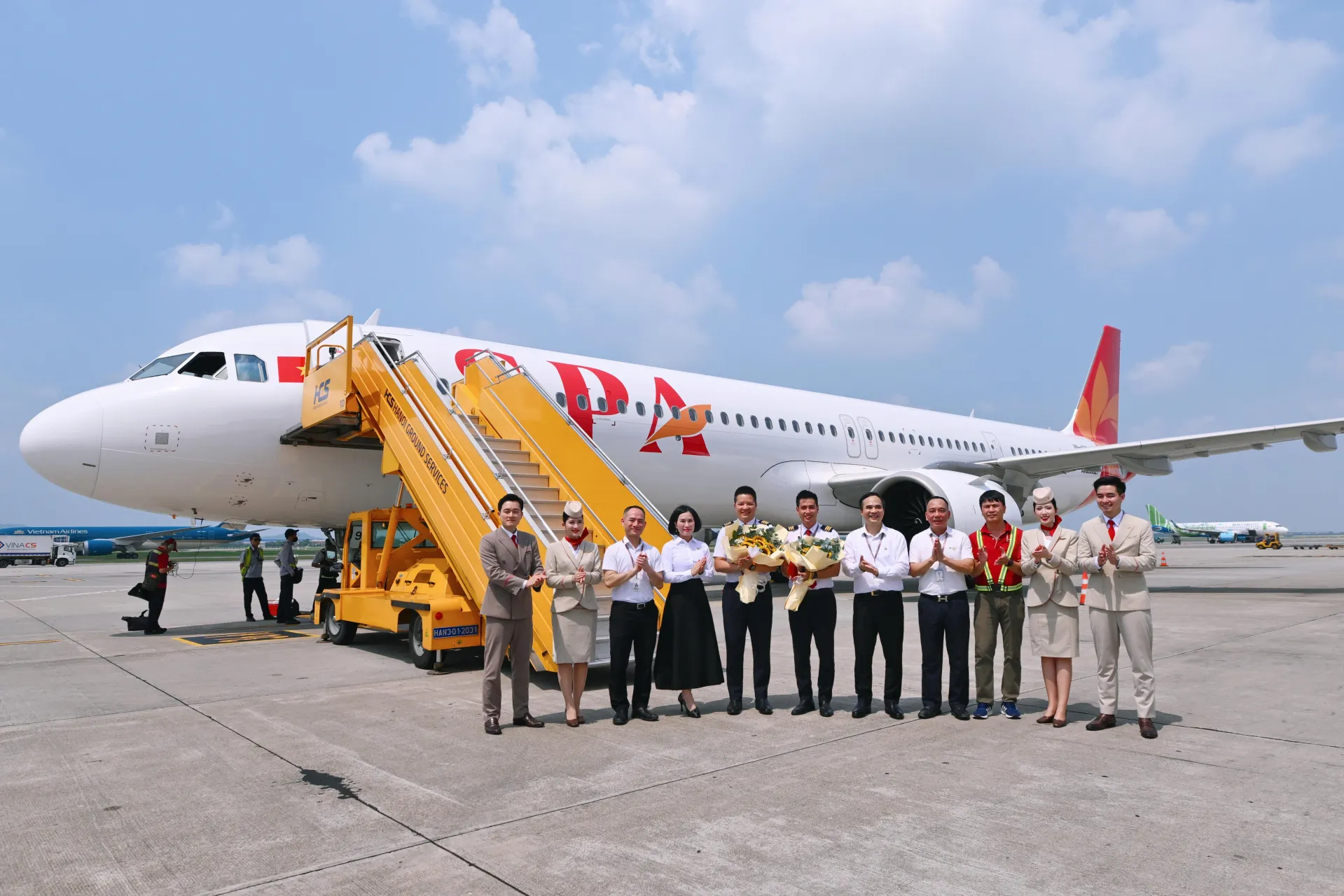 Tàu bay thứ 13 mở ra diện mạo thương hiệu mới của Sun PhuQuoc Airways