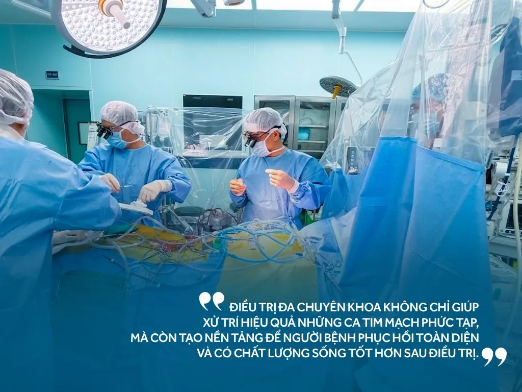 Bác sĩ Vinmec Times City có quyết định đột phá trong phòng mổ, cứu bệnh nhân lóc tách động mạch chủ cận kề 'cửa tử'
