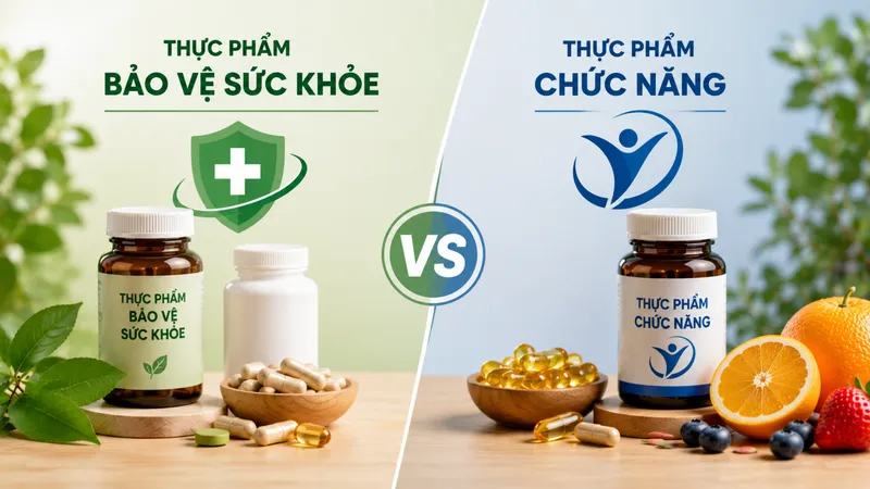 Đừng để quảng cáo đánh lừa: Thực phẩm bảo vệ sức khỏe và thực phẩm chức năng khác nhau ở điểm này