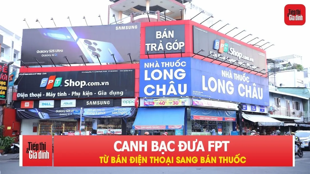Canh bạc đưa FPT từ bán điện thoại sang bán thuốc