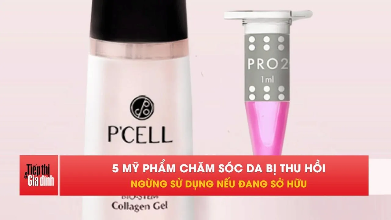 Bộ Y tế thu hồi khẩn 5 mỹ phẩm Kencare bán trên toàn quốc