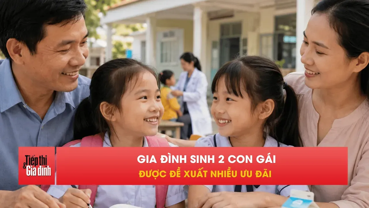 Đề xuất miễn học phí cho gia đình sinh 2 con gái