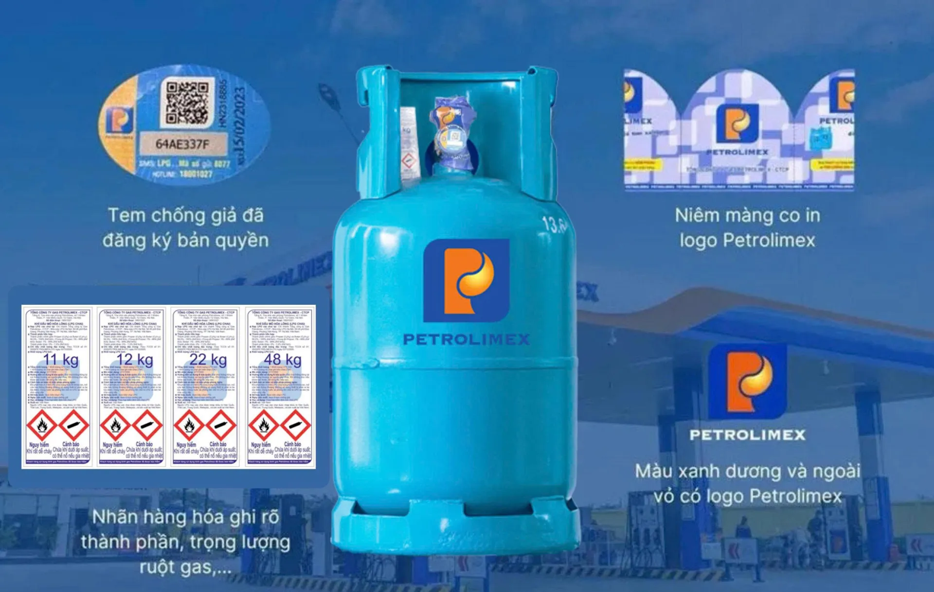 Nhận diện Petrolimex Gas chính hãng – Bí quyết giúp người tiêu dùng an tâm