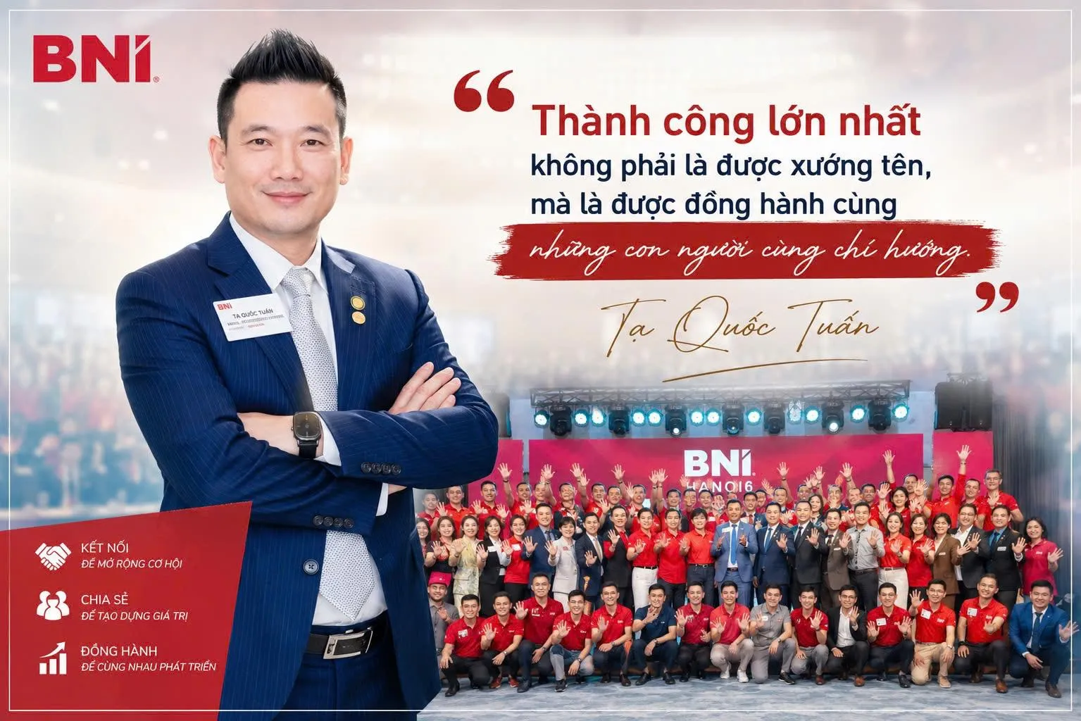 Doanh nhân Tạ Quốc Tuấn: Từ người lính tay trắng đến 'hung thần côn trùng' và người thủ lĩnh BNI lan tỏa giá trị kết nối