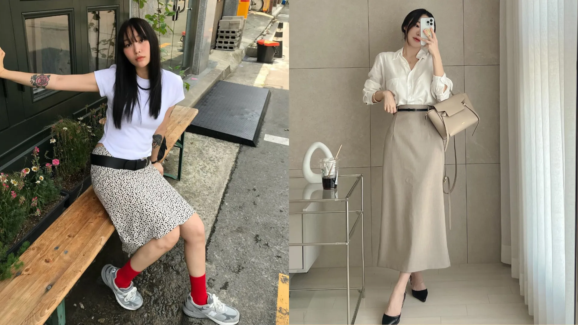 Chân váy midi phối áo gì để vừa trẻ, vừa sang? 4 công thức diện đẹp ai cũng áp dụng được