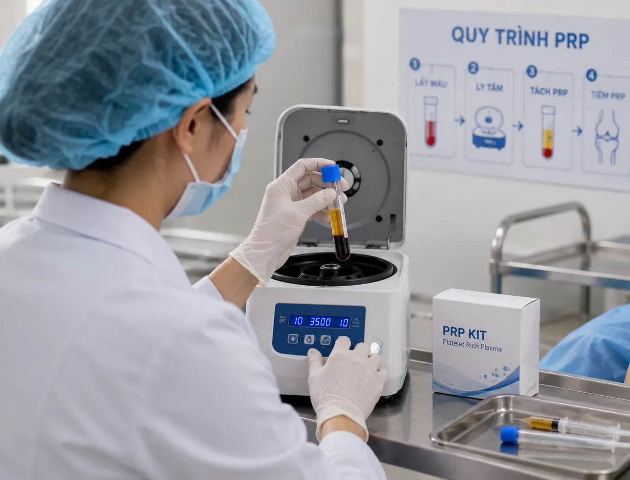 Tiêm PRP điều trị thoái hóa khớp: Những trường hợp nào được áp dụng?