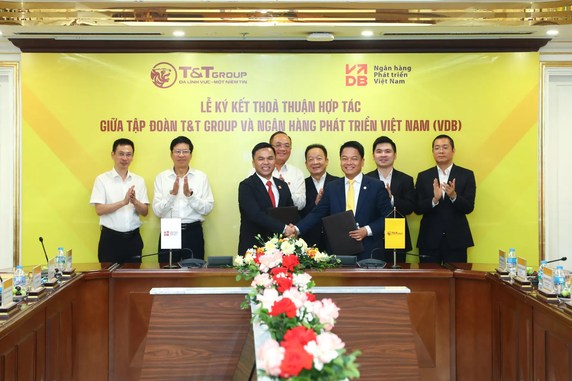 Tăng tốc trên các lĩnh vực động lực, T&T Group bắt tay VDB mở rộng nguồn vốn 