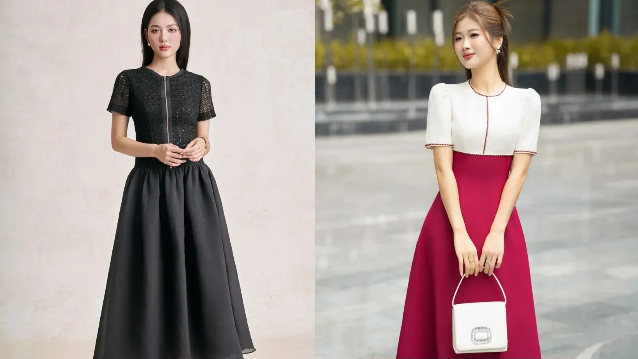 5 kiểu váy công sở đáng đầu tư nhất mùa thu 2026: Dễ mặc, dễ phối, không lỗi thời