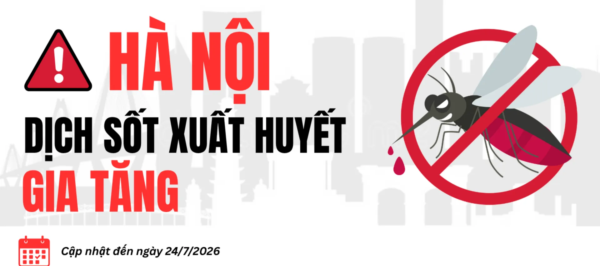 Sốt xuất huyết bước vào mùa cao điểm: Hà Nội phát cảnh báo khẩn về nguy cơ bùng phát dịch