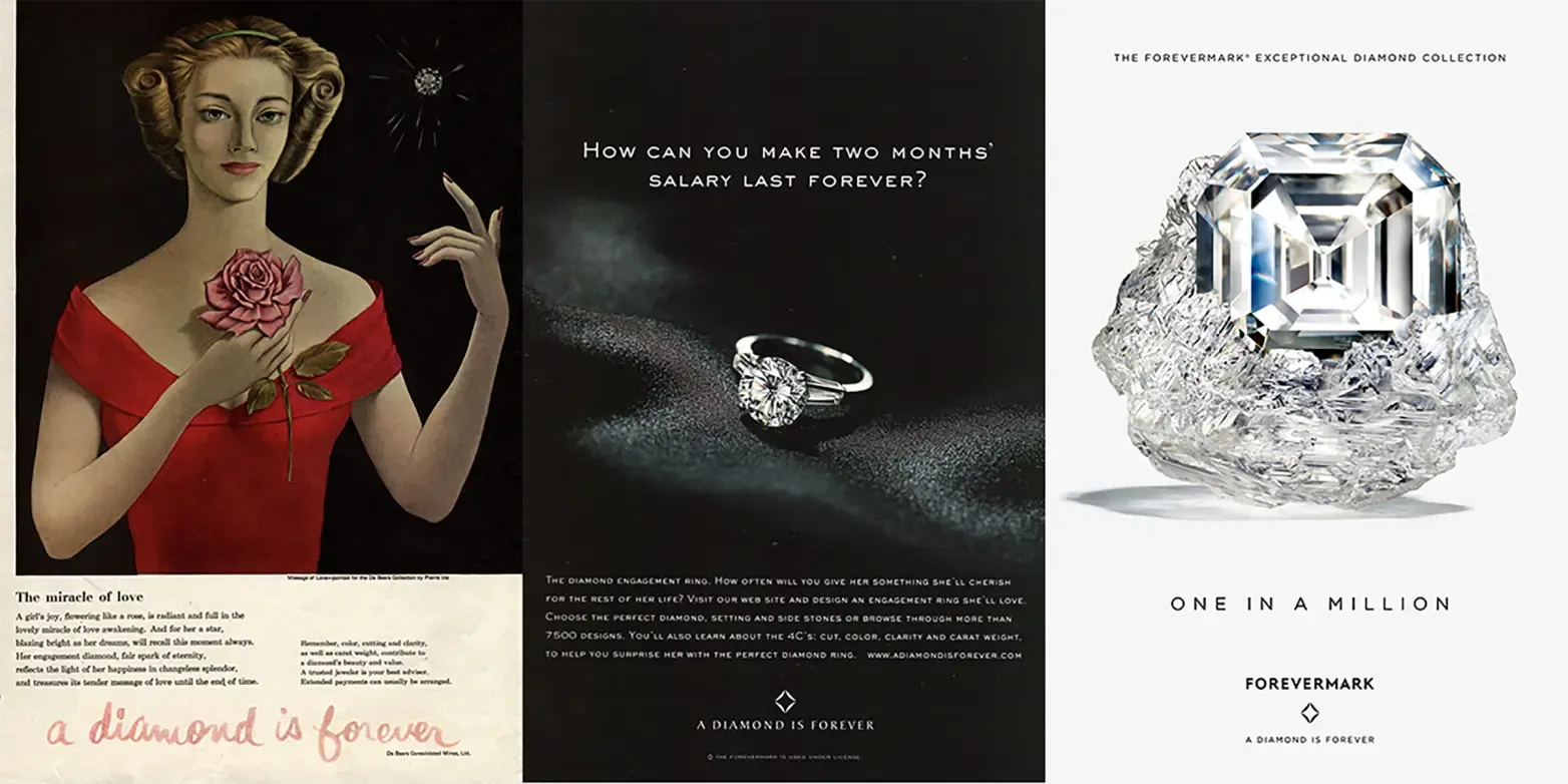 Kim cương không đắt vì hiếm, mà vì marketing: Case study kinh điển của De Beers