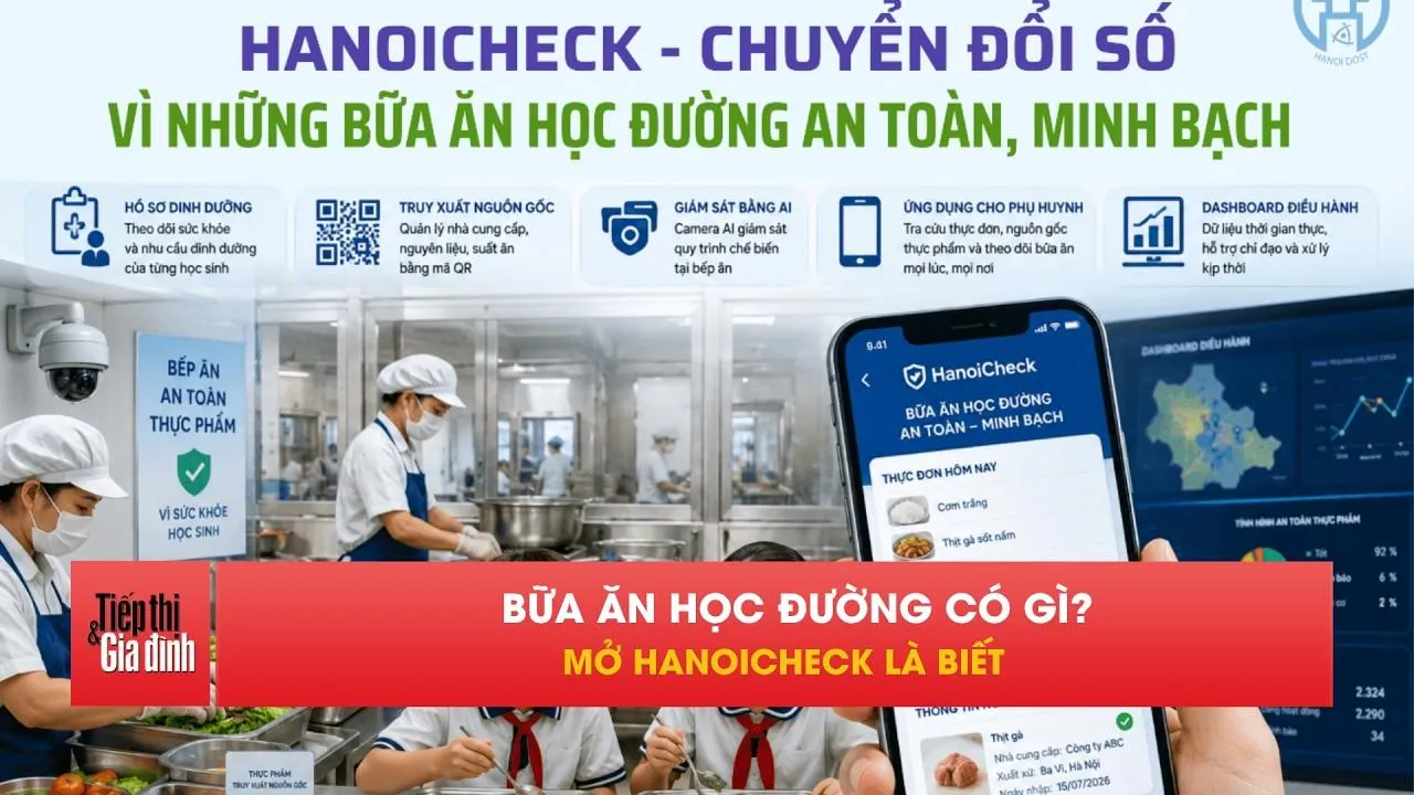 Hà Nội: Phụ huynh sắp được “soi” bữa ăn bán trú của con