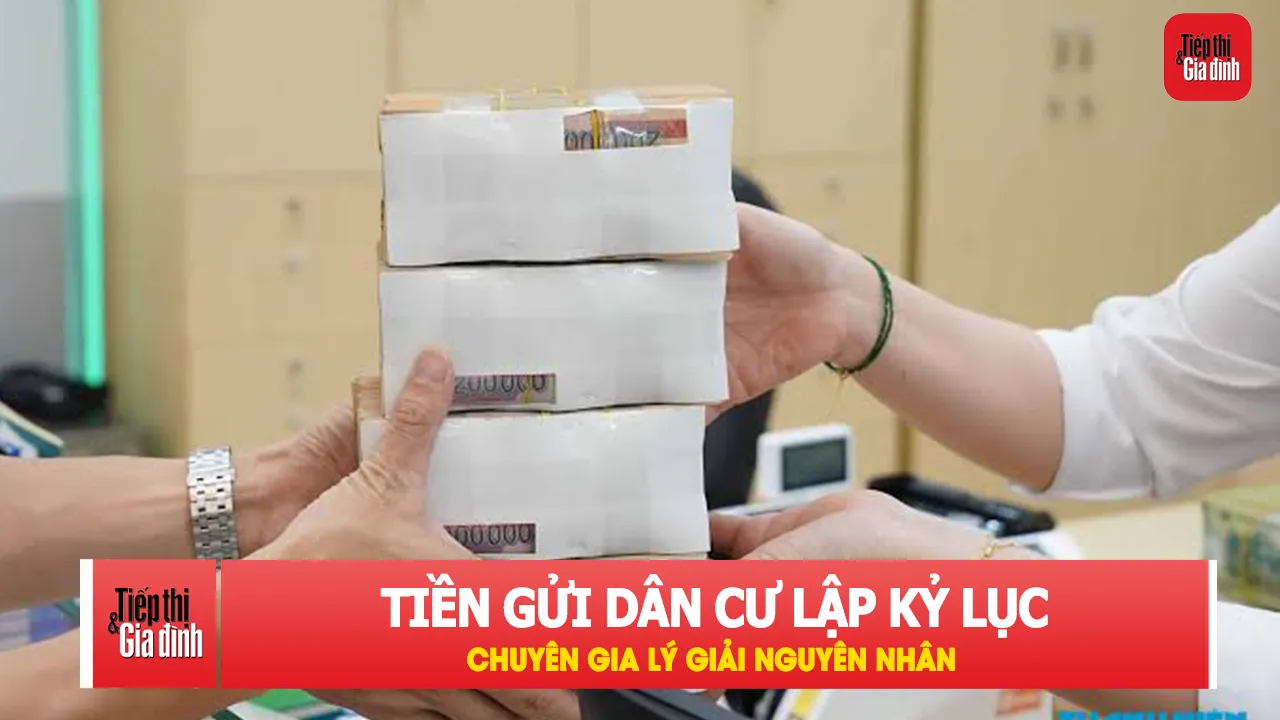 Tiền gửi tiết kiệm của người dân lập kỷ lục hơn 10,8 triệu tỷ đồng