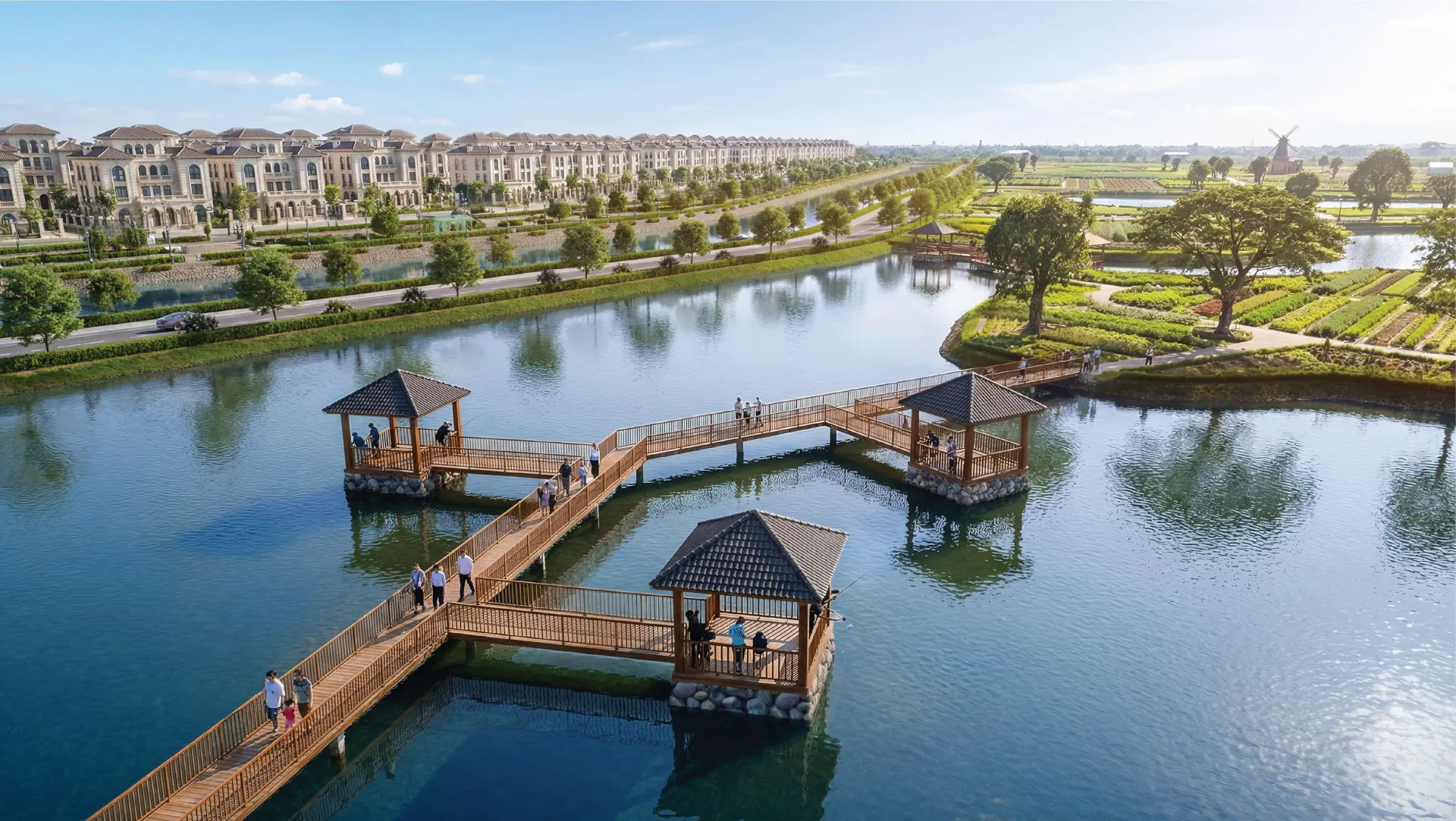 Sunshine Group khởi công Noble Rivera - đại đô thị sinh thái ven sông tổng vốn 2 tỷ USD ngay trên đại lộ Tây Thăng Long