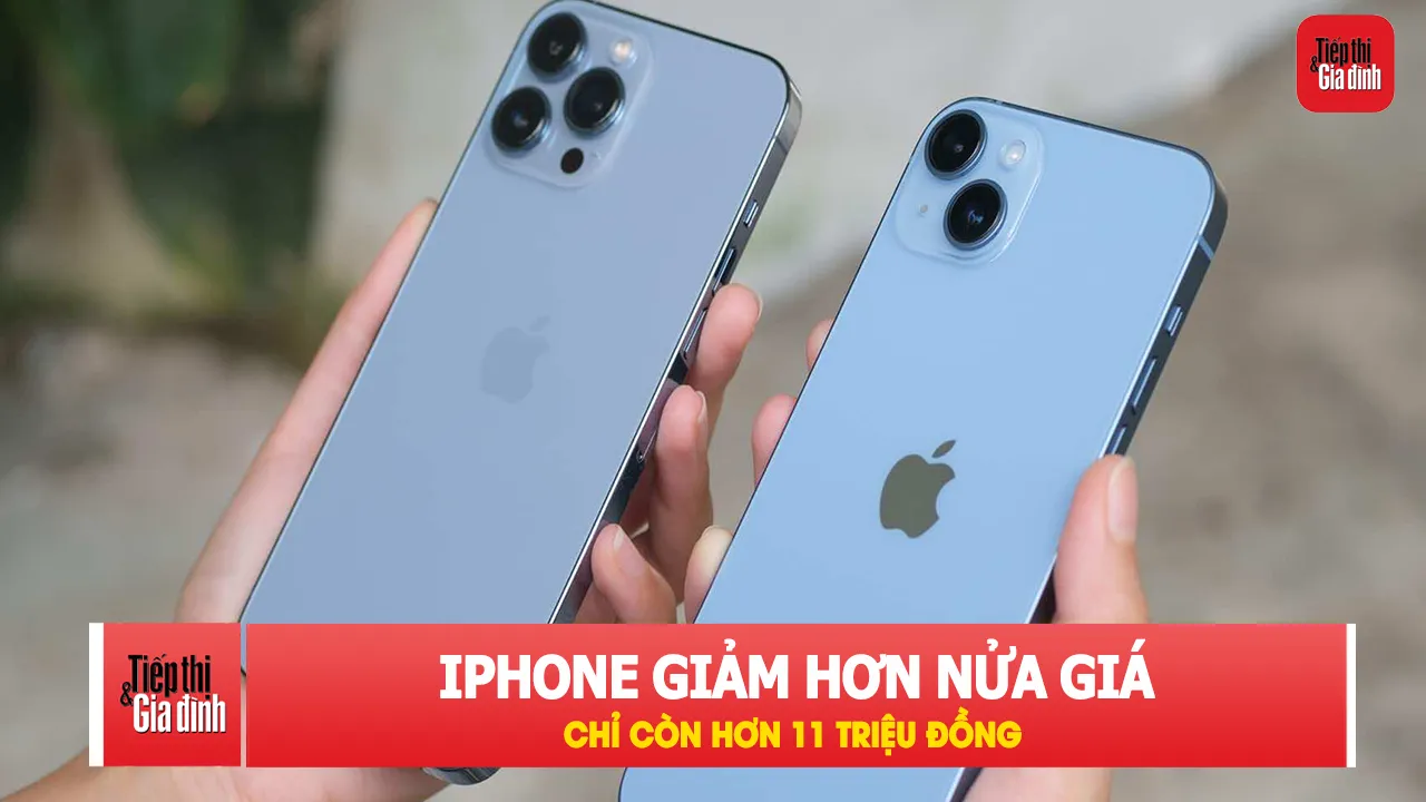 Mẫu iPhone hút khách nay giảm hơn 50% giá bán