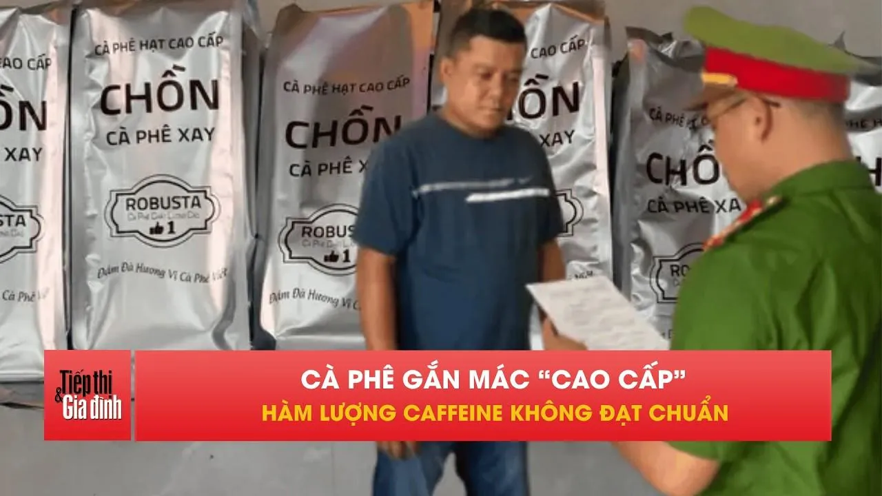 Bóc trần xưởng “cà phê chồn” giả bán giá 190.000 đồng/kg