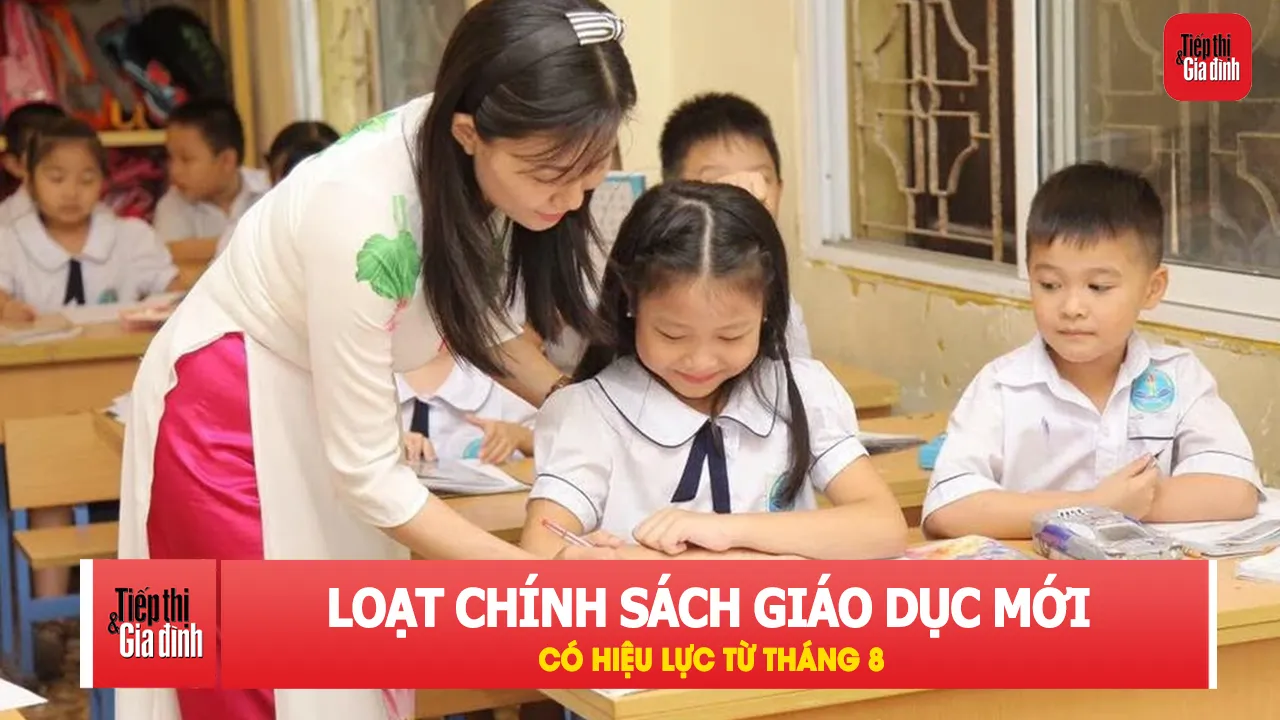 Loạt quy định mới về giáo dục người dân cần biết từ tháng 8