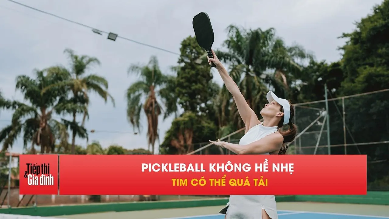 Chơi pickleball sai cách, tim có thể gặp nguy hiểm