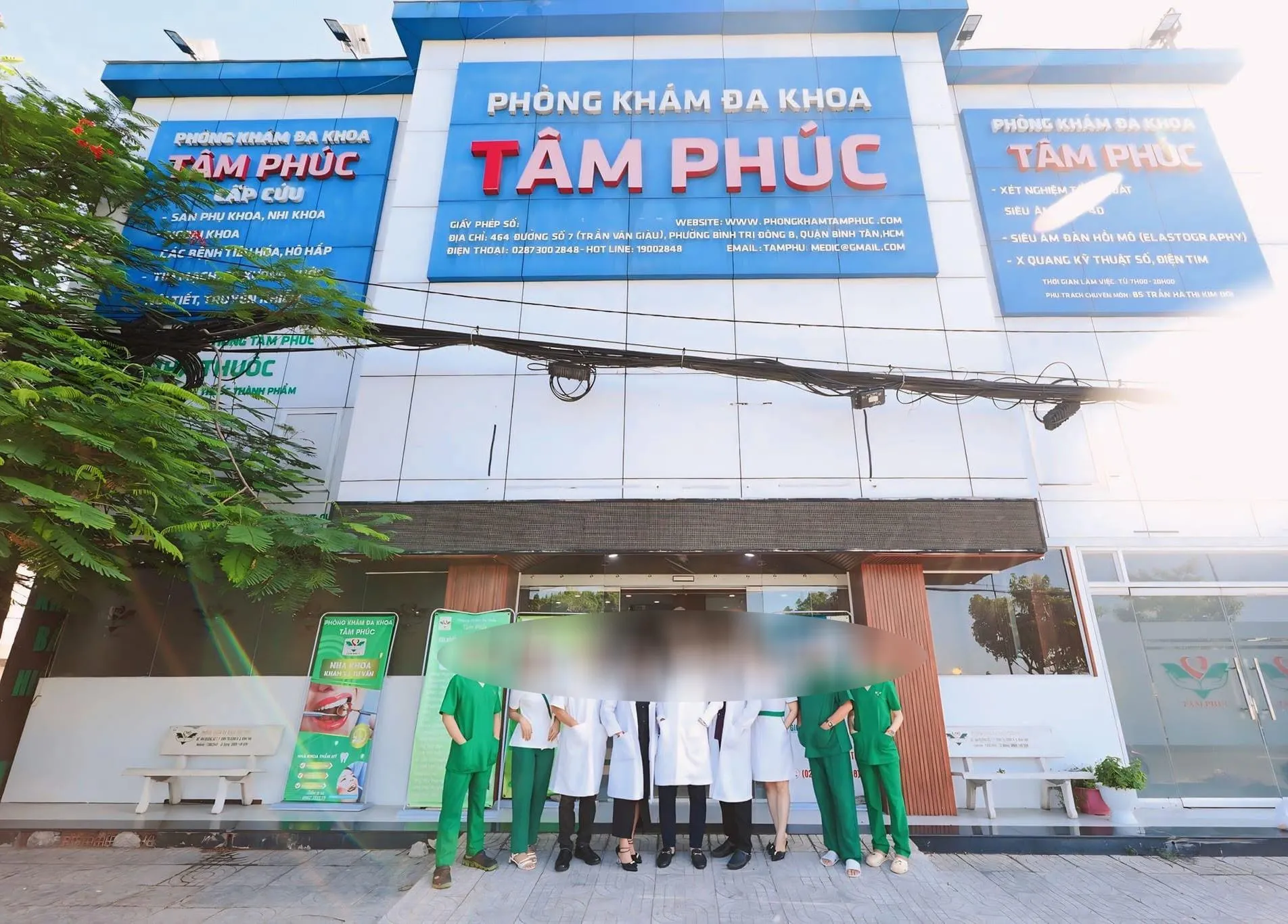 Nhiều vi phạm, Phòng khám Đa khoa Tâm Phúc bị xử phạt