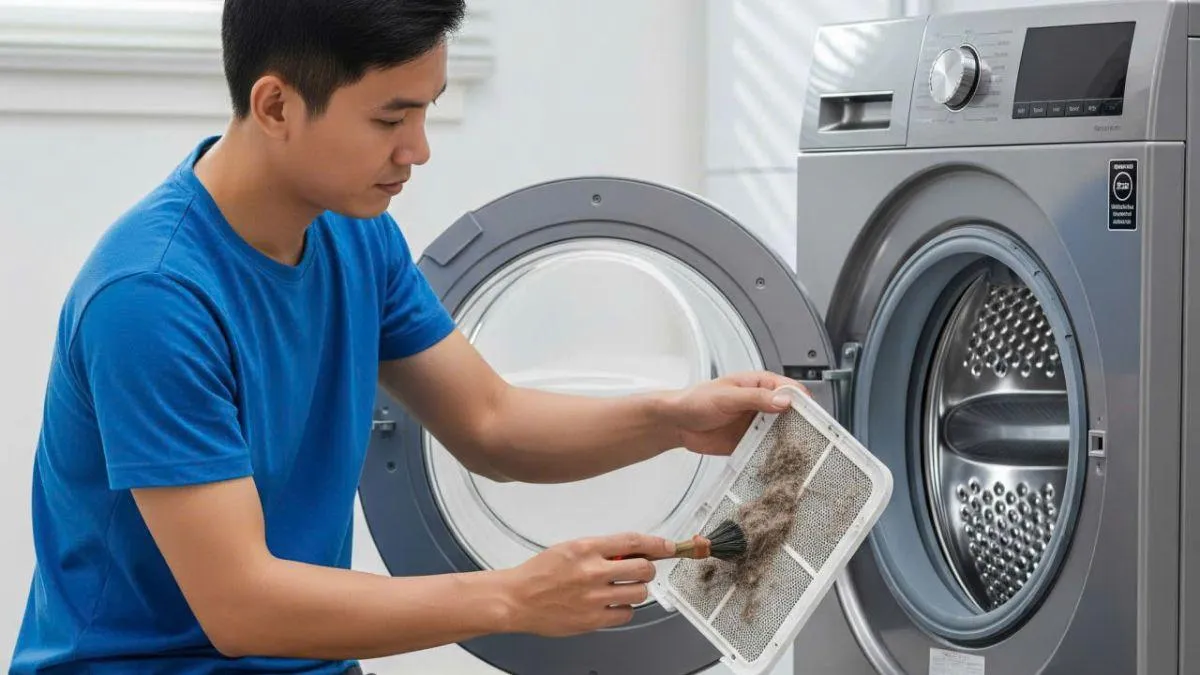 Bao lâu nên vệ sinh máy giặt? Nhiều gia đình làm sai khiến quần áo càng giặt càng bẩn