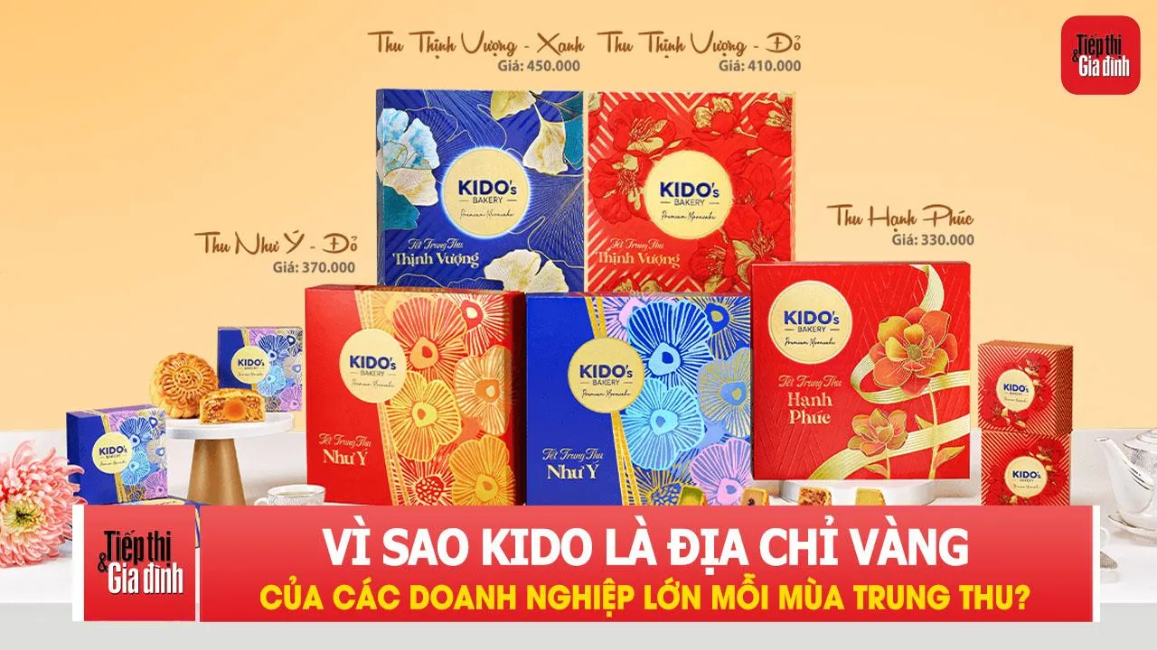 Vì sao hàng loạt doanh nghiệp lớn vẫn chọn KIDO mỗi mùa Trung thu?