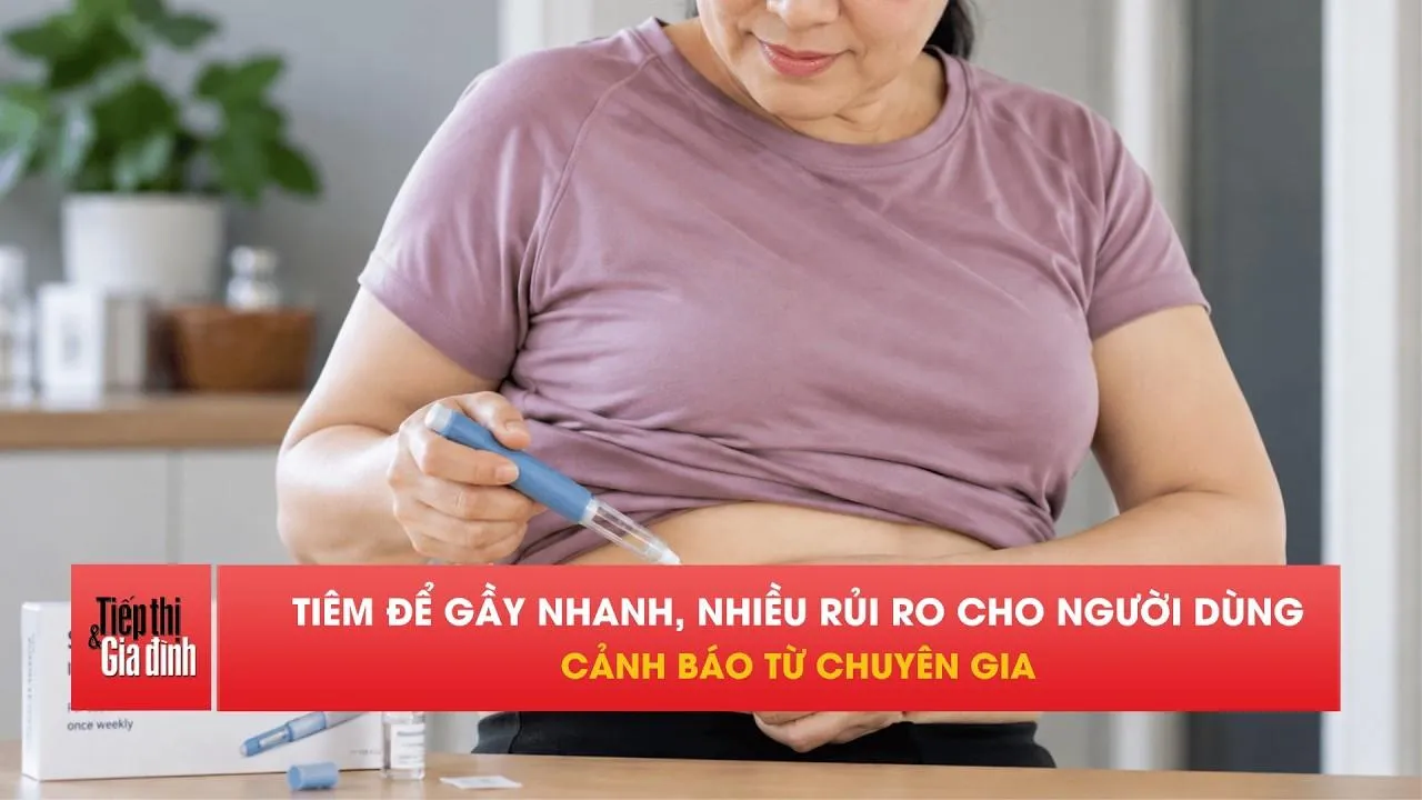 Quảng cáo bút tiêm giảm cân thần tốc: Cảnh báo từ chuyên gia