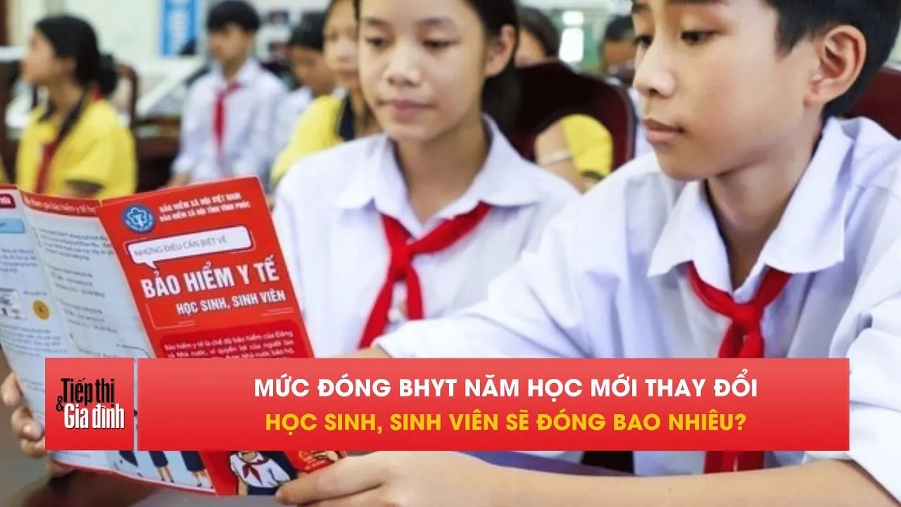 BHYT học sinh, sinh viên có mức đóng mới: Phụ huynh cần biết