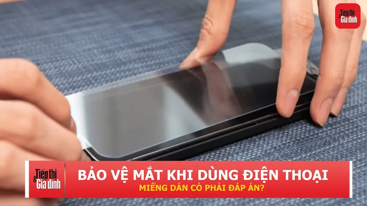 Miếng dán màn hình chống ánh sáng xanh có thật sự bảo vệ mắt? Chuyên gia nói gì?