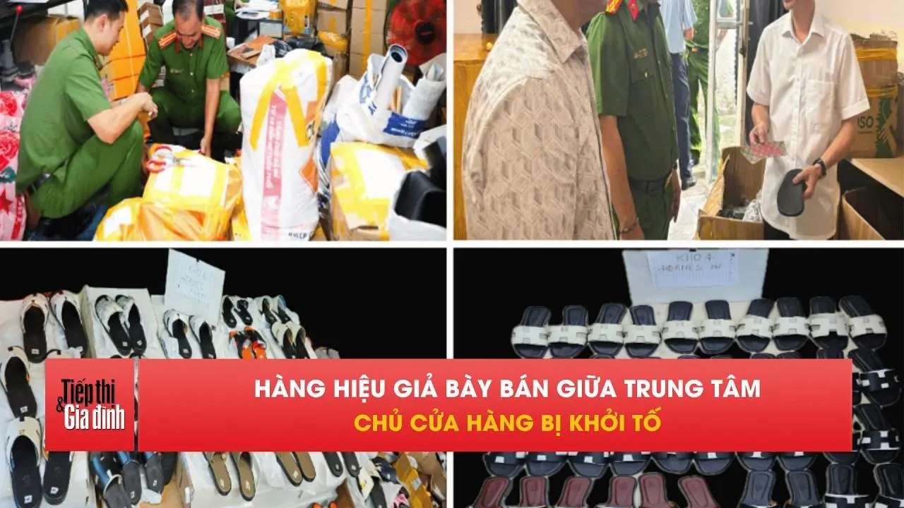Cần Thơ: Phát hiện hơn 1.500 đôi giày dép giả loạt hãng lớn