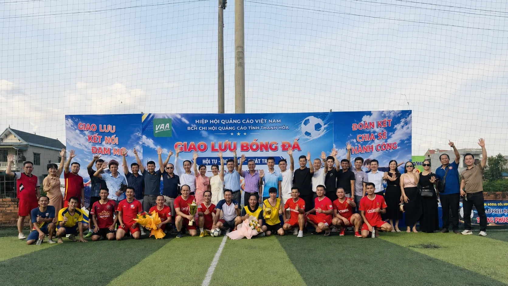 Chi hội Quảng cáo Thanh Hóa tổ chức giải bóng đá hướng đến các kỳ đại hội năm 2026