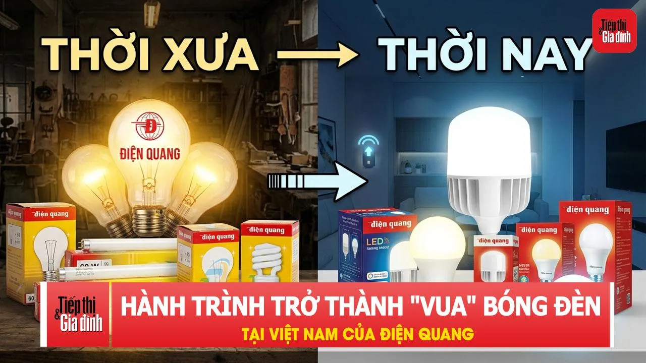 Hành trình trở thành 'ông vua' bóng đèn Việt Nam của Điện Quang