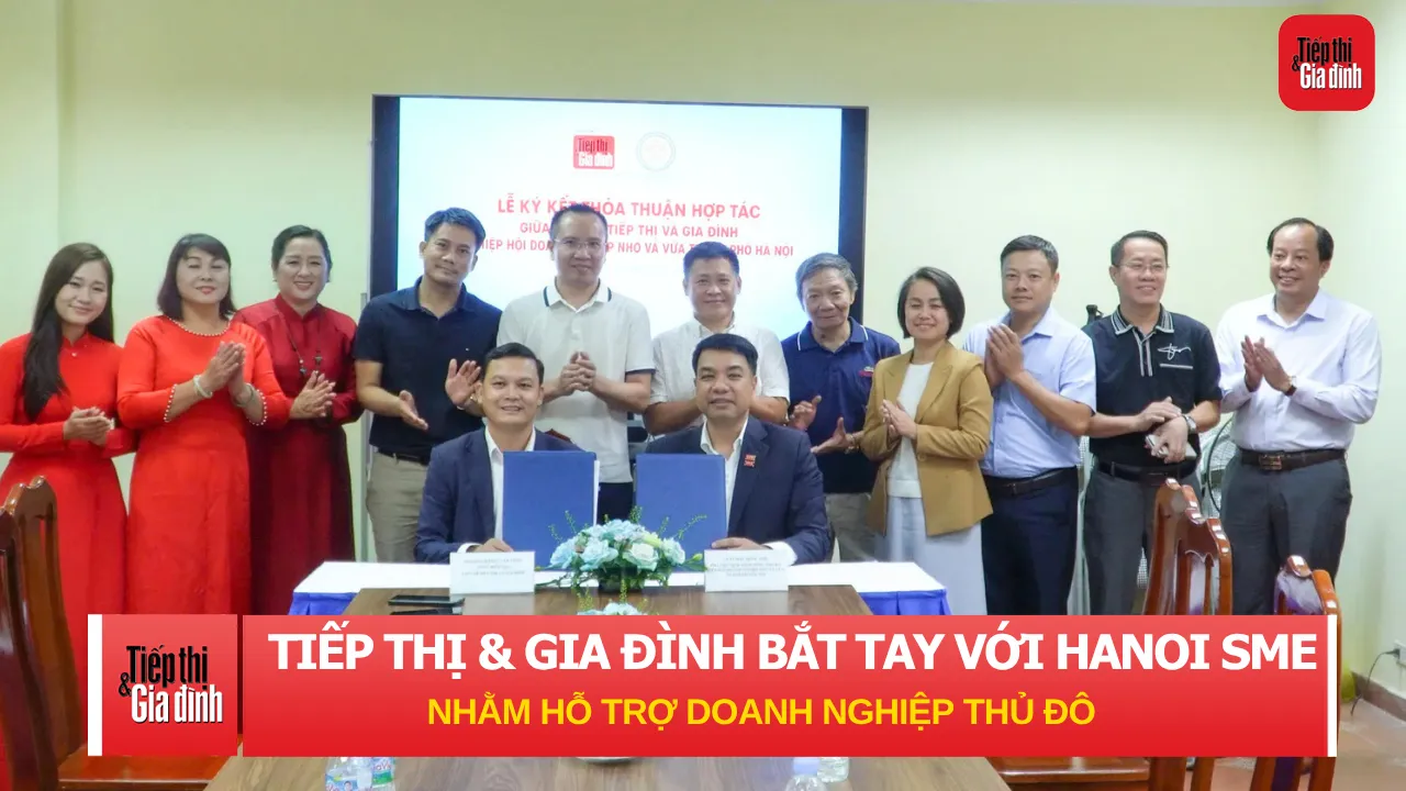Cú bắt tay đột phá giữa Tiếp thị & Gia đình hợp tác với HANOISME nhằm hỗ trợ doanh nghiệp Thủ đô