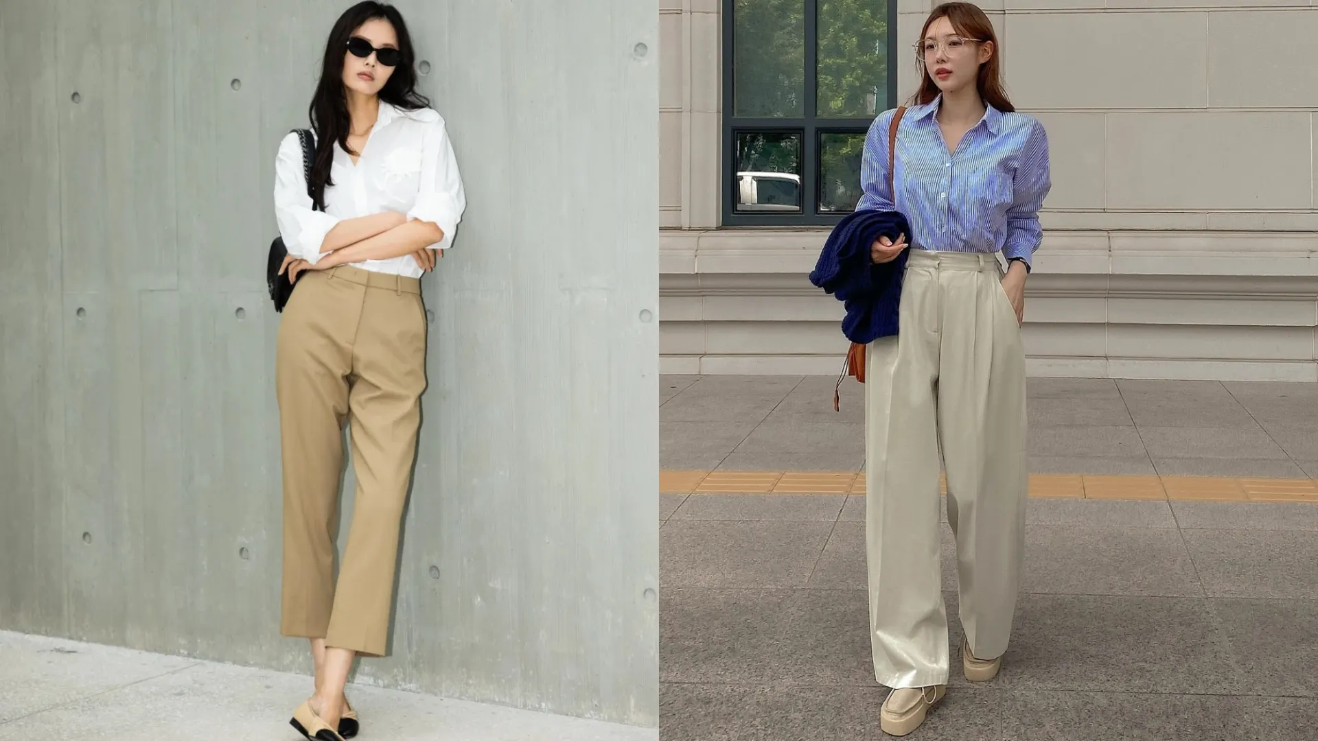 3 kiểu quần kaki giúp nàng mặc đẹp mùa Thu: Gọn chân, kéo dáng, không lo lỗi mốt
