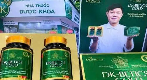 Quảng cáo như thuốc chữa bệnh, DK-Betics Gold bị Cục An toàn thực phẩm 'điểm tên'