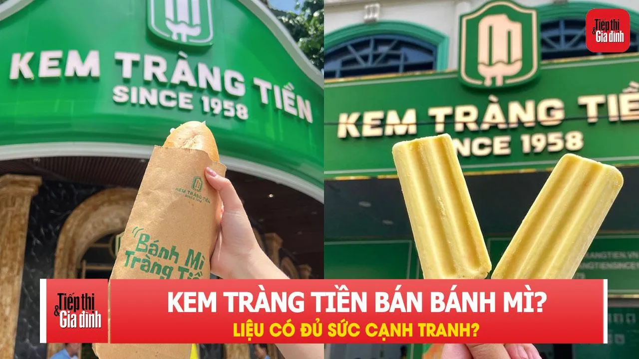 Kem Tràng Tiền bất ngờ bán thêm bánh mì?