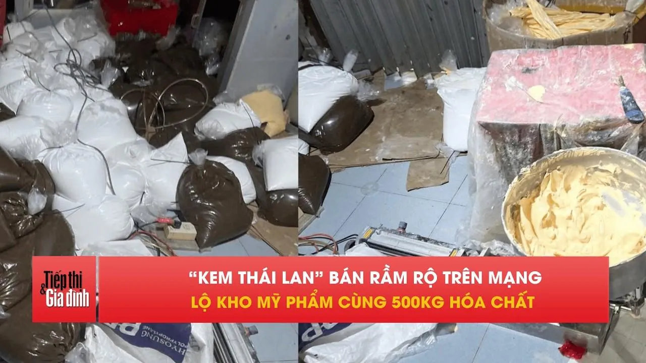 Phát hiện hơn 2.000 hộp mỹ phẩm nghi giả xuất xứ bán trên Tiktok