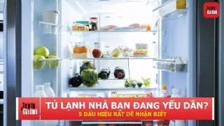 5 dấu hiệu tủ lạnh xuống cấp, biết sớm để tránh tốn tiền sửa chữa