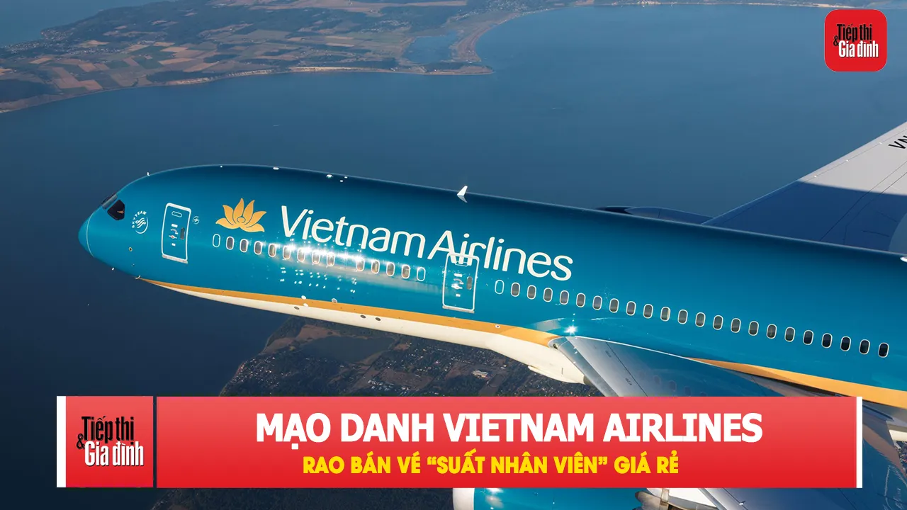 Vietnam Airlines cảnh báo vé “suất nhân viên” giả dịp 2-9