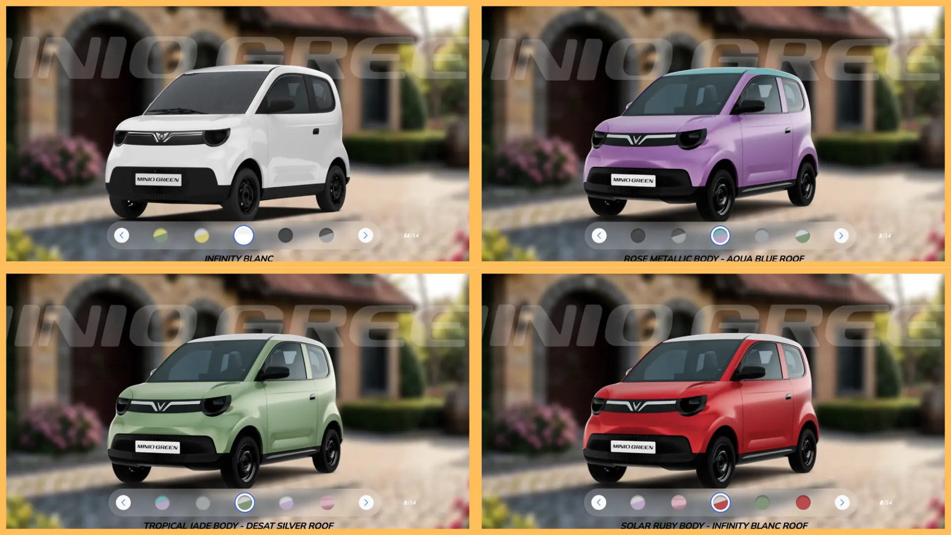 VinFast Minio Green đổi nhận diện, 14 phối màu mới: Có gì khác ngoài logo?