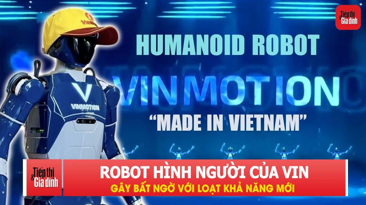 Robot hình người của tỷ phú Phạm Nhật Vượng gây bất ngờ với loạt khả năng mới