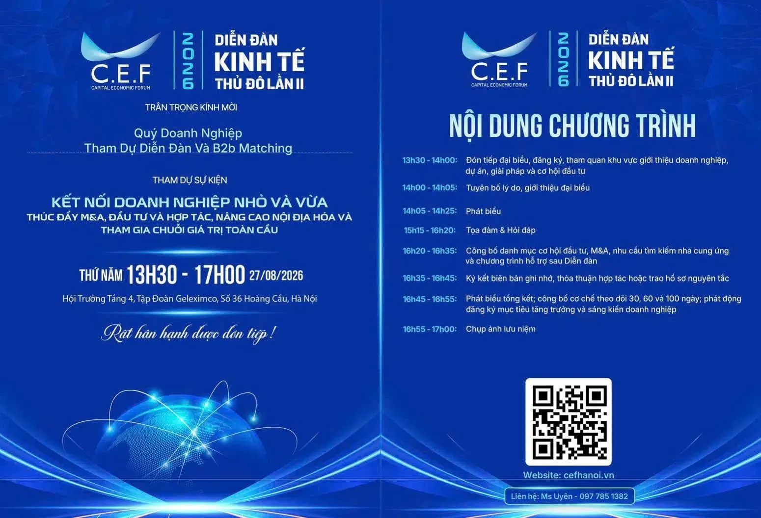 Diễn đàn Kinh tế Thủ đô lần thứ II: Kết nối doanh nghiệp nhỏ và vừa với nguồn lực tăng trưởng