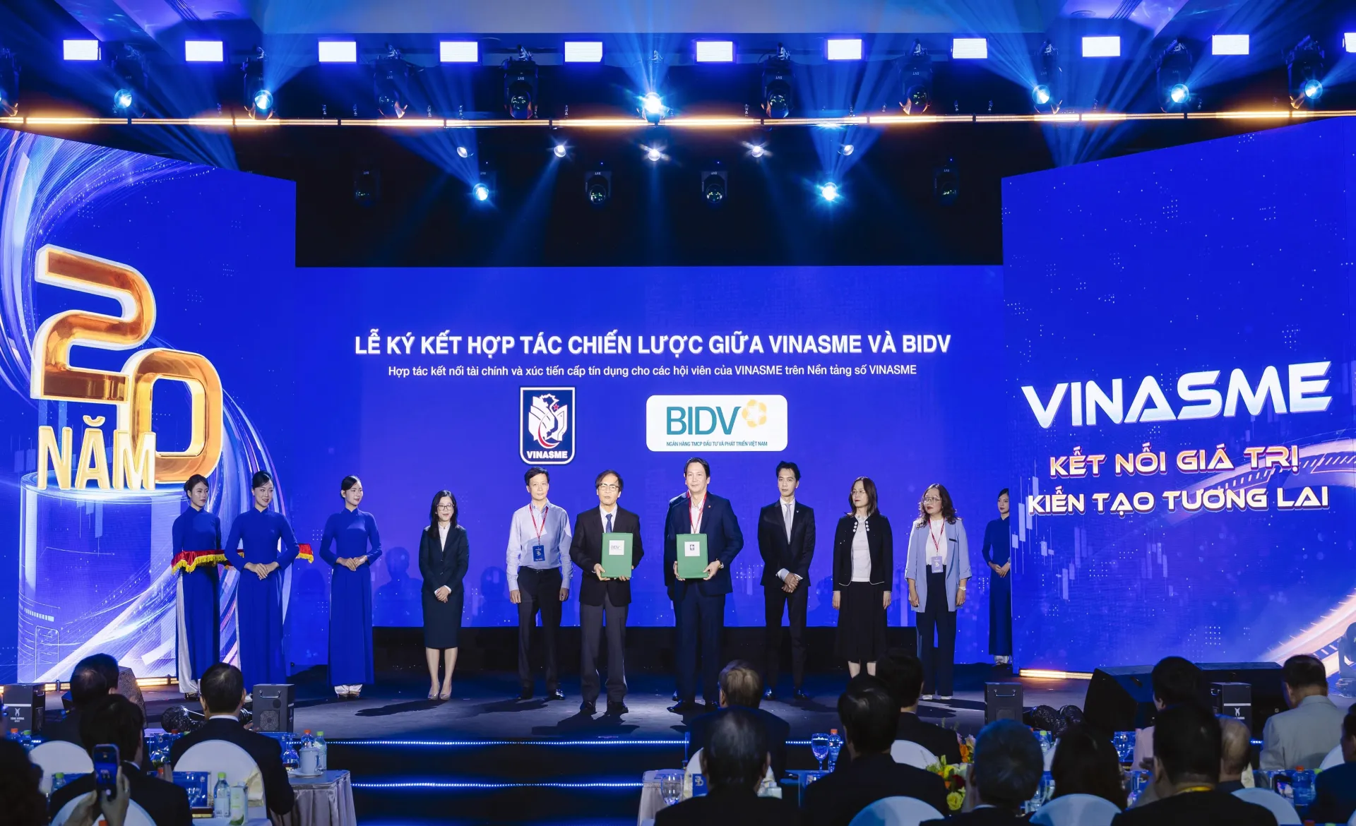BIDV và Vinasme hợp tác kết nối tài chính số
