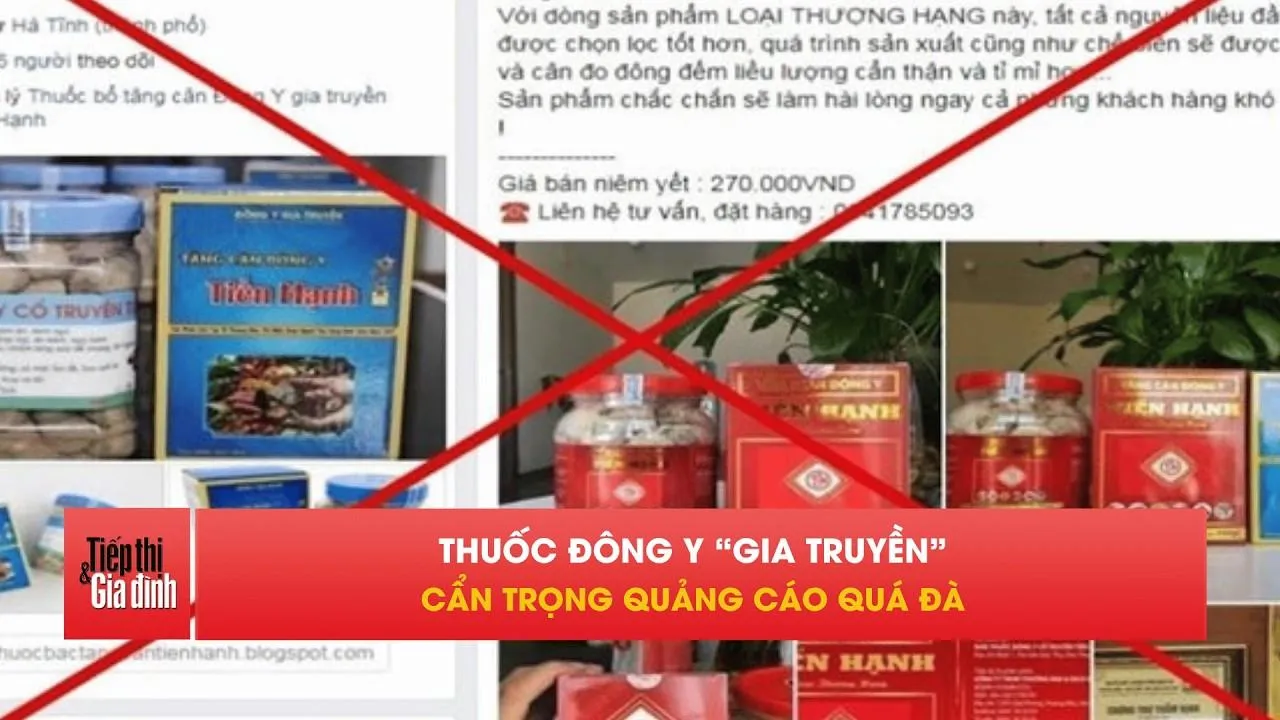 Cảnh giác thuốc Đông y “gia truyền” thổi phồng công dụng