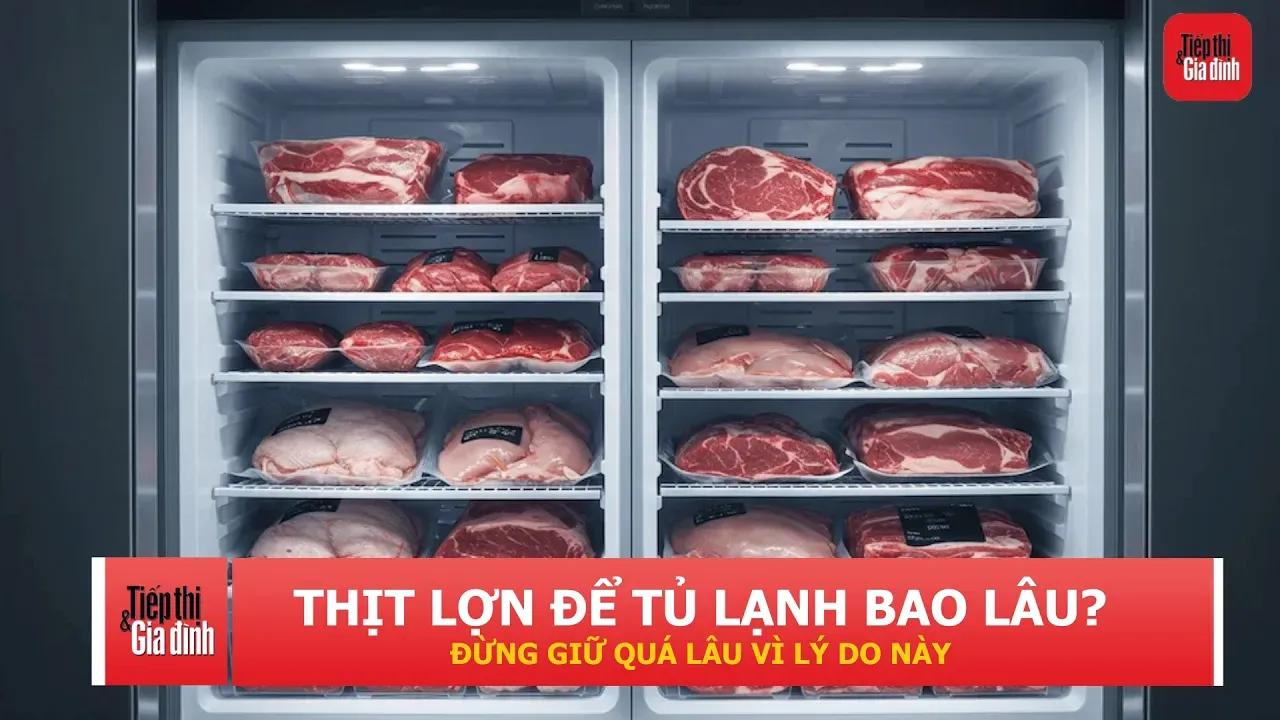 Thịt lợn để trong tủ lạnh bao lâu? Nhiều người đang bảo quản quá lâu