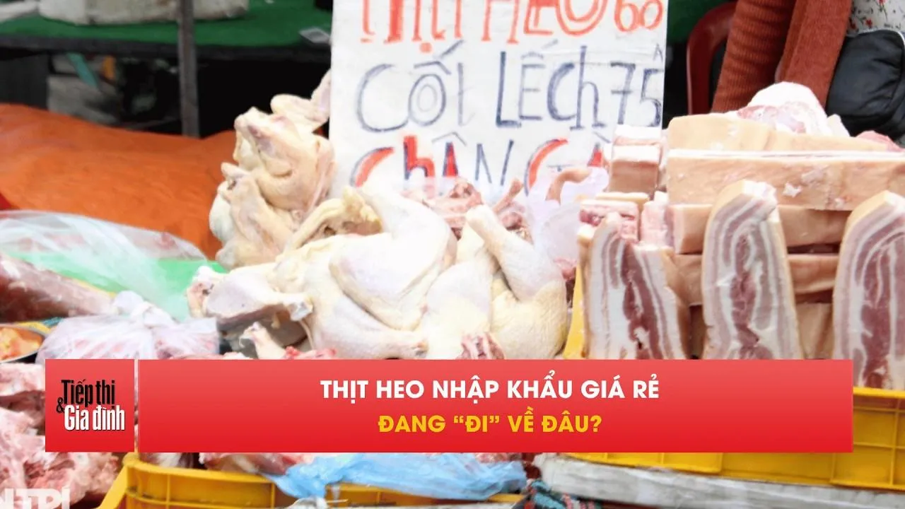 Hơn 112.000 tấn thịt heo giá rẻ tràn vào Việt Nam, bán ở đâu?
