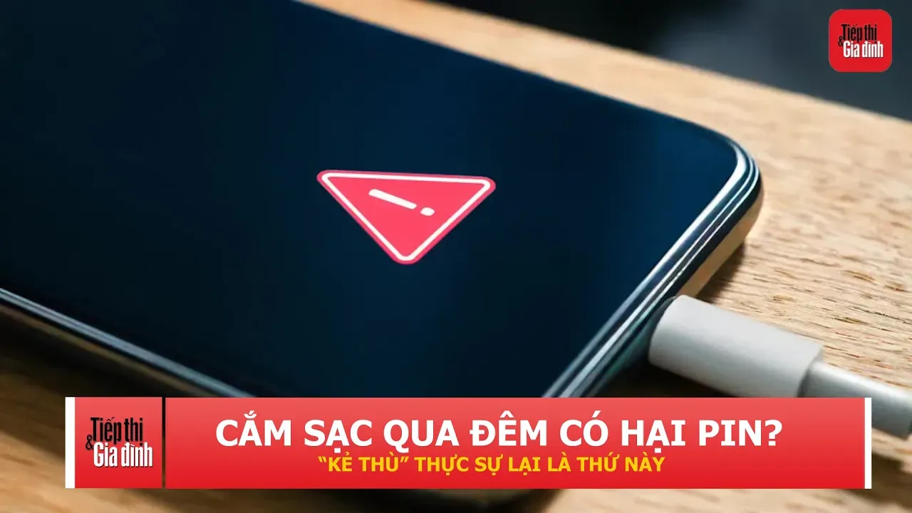 Thường xuyên cắm sạc điện thoại, thứ thực sự làm pin nhanh xuống cấp là gì?