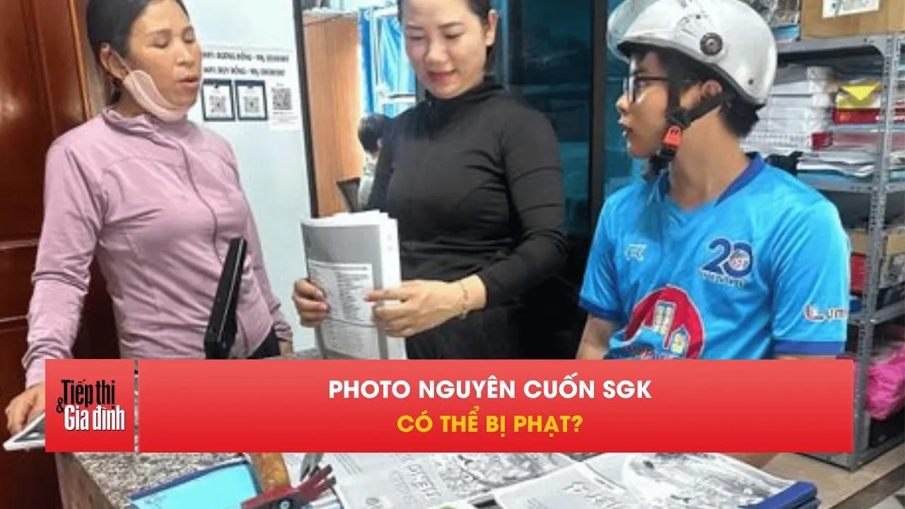 Không mua được sách giáo khoa, photo nguyên cuốn có bị phạt?