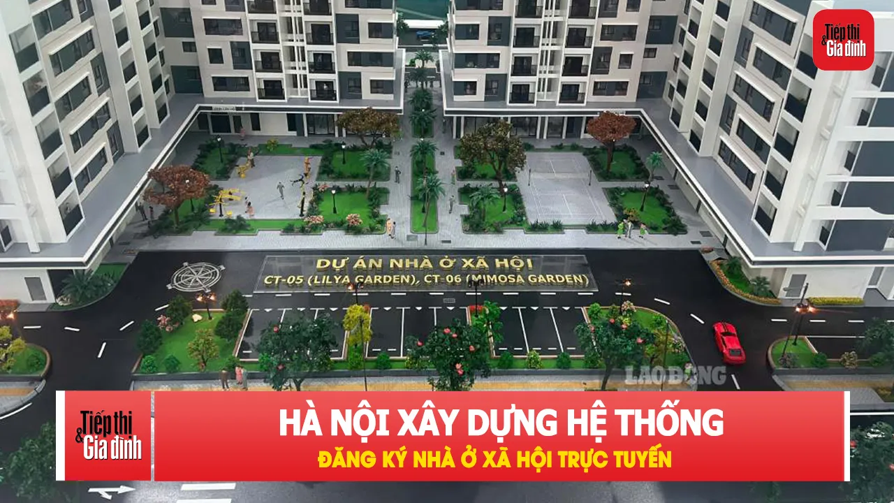 Người dân Hà Nội có thể đăng ký nhà ở xã hội trực tuyến