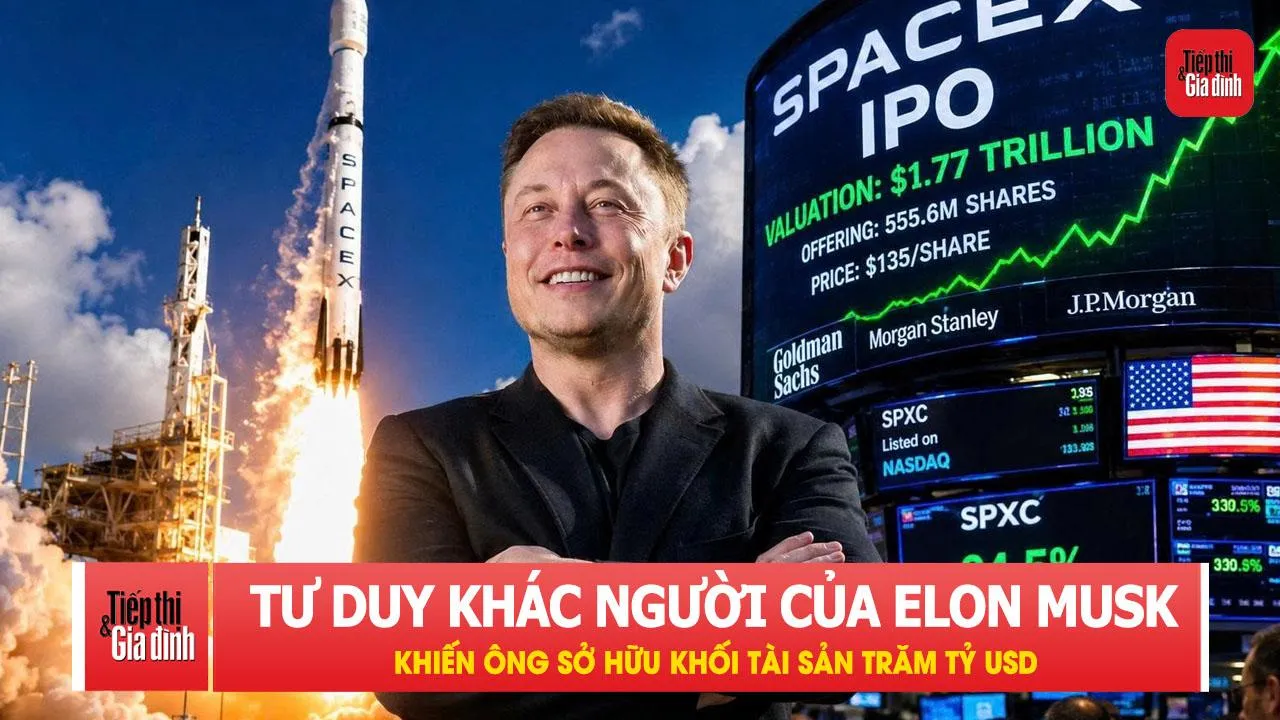 Tỷ phú Elon Musk sở hữu khối tài sản trăm tỷ USD nhờ cách tư duy khác người?