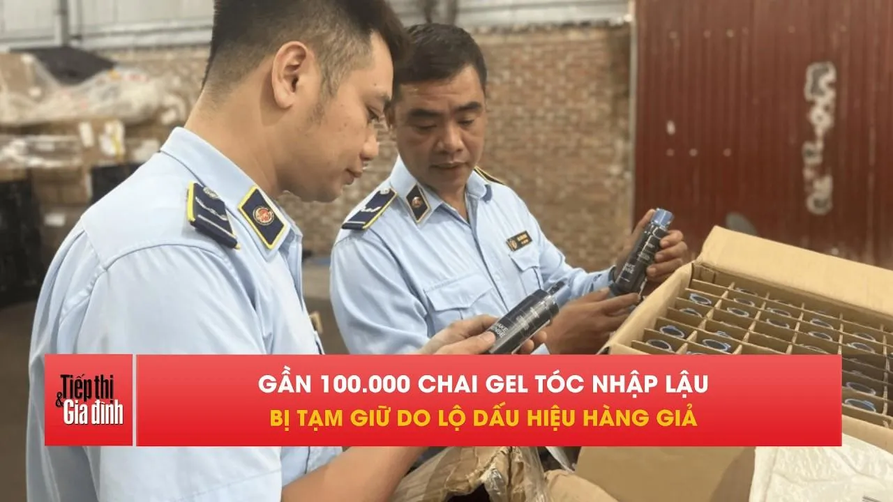 Hà Nội tạm giữ 93.500 chai gel xịt tóc có dấu hiệu làm giả